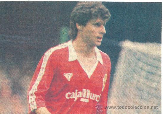 Collezionismo sportivo: REAL MURCIA: Recorte de TENDILLO