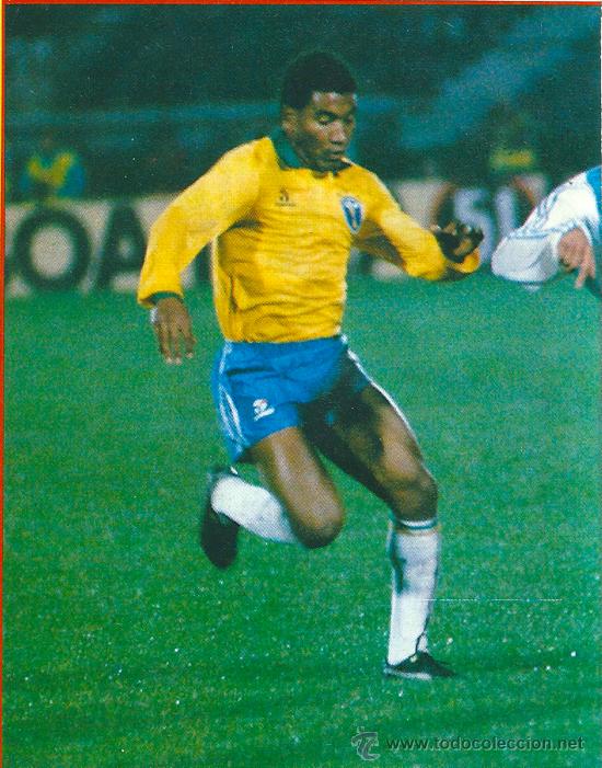Collezionismo sportivo: SELECCI&Oacute;N DE F&Uacute;TBOL DE BRASIL: Recorte de MAURO SILVA ( y otro brasile&ntilde;o al dorso )
