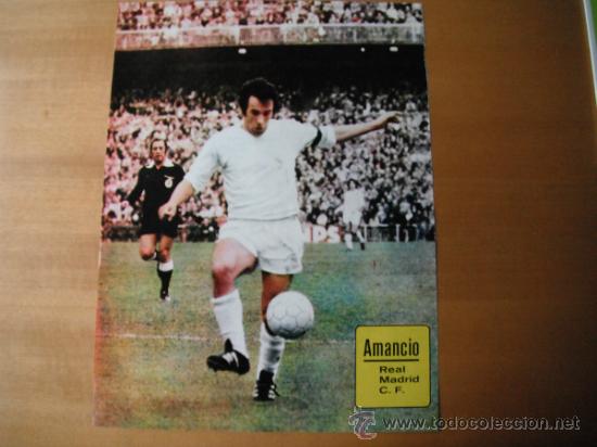 Collectionnisme sportif: POSTER AS COLOR. AMANCIO. R.MADRID.