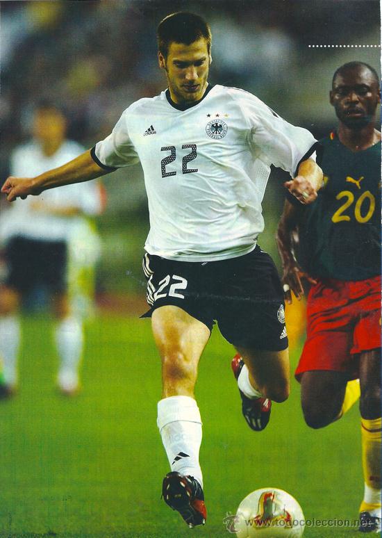 Sports collectibles: SELECCI&Oacute;N DE F&Uacute;TBOL DE ALEMANIA: Minip&oacute;ster de FRINGS. 2002