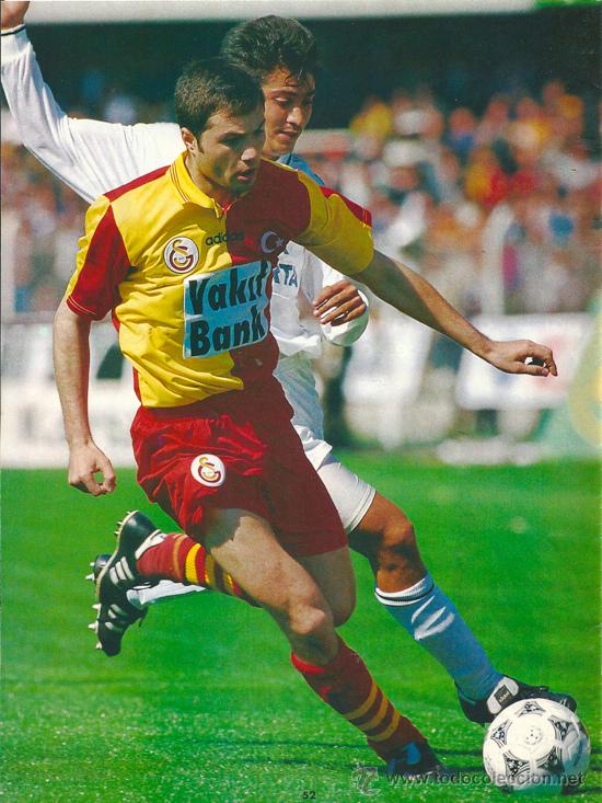 Sammelleidenschaft Sport: GALATASARAY: Minip&oacute;ster de ADRIAN ILIE. Finales de los a&ntilde;os 90