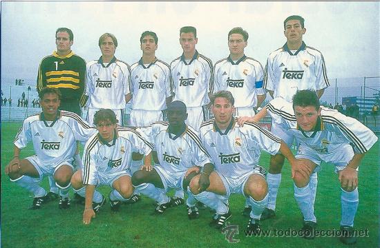 Sports collectibles: REAL MADRID B: Recorte de  los a&ntilde;os 90