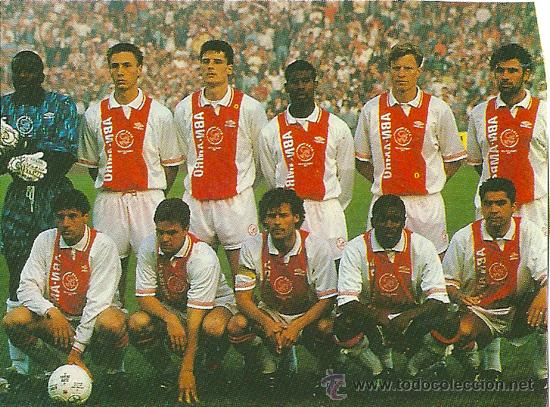Collezionismo sportivo: AJAX DE AMSTERDAM: Recorte de los a&ntilde;os 80