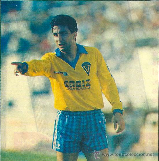 Collezionismo sportivo: C&Aacute;DIZ CF: Recorte de BARLA. Hacia 1990
