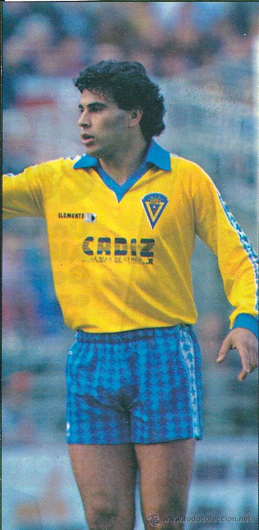 Collezionismo sportivo: C&Aacute;DIZ CF: Recorte del MANI QUEVEDO. Hacia 1990