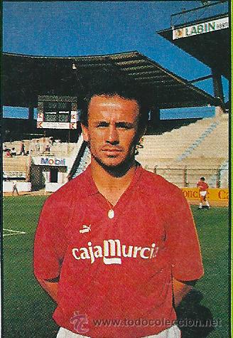 Colecionismo desportivo: REAL MURCIA: Recorte de VIRGILIO