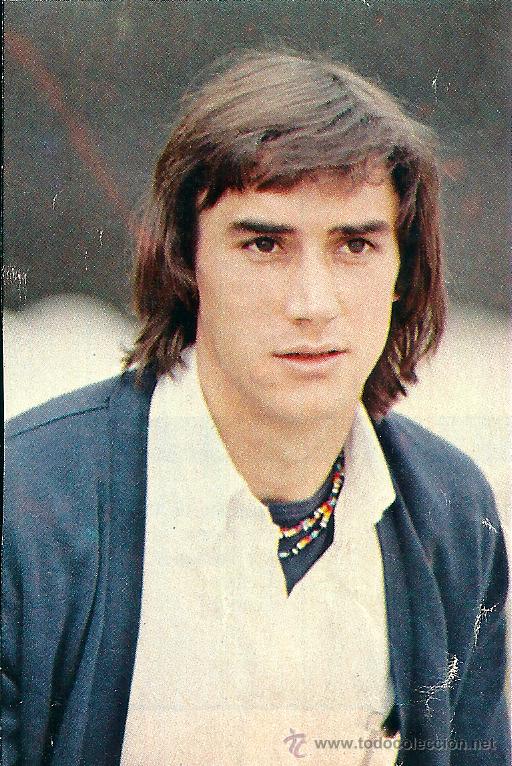 Collectionnisme sportif: REAL MADRID: Recorte de MIGUEL &Aacute;NGEL PORTUGAL vestido de calle