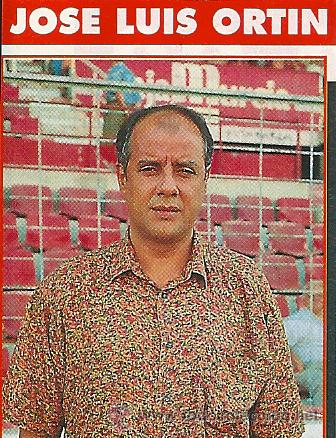 Collectionnisme sportif: REAL MURCIA: Recorte del presidente JOS&Eacute; LU&Iacute;S ORT&Iacute;N. Temporada 93-94