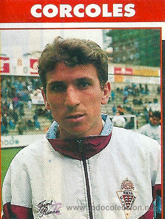 Collectionnisme sportif: REAL MURCIA: Recorte de C&Oacute;RCOLES. Temporada 93-94