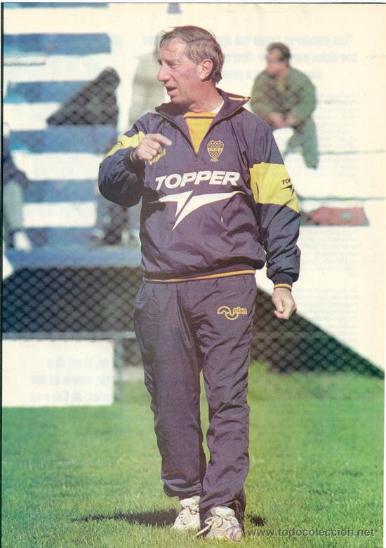 Collezionismo sportivo: BOCA JUNIORS: Minip&oacute;ster del entrenador CARLOS SALVADOR BILARDO