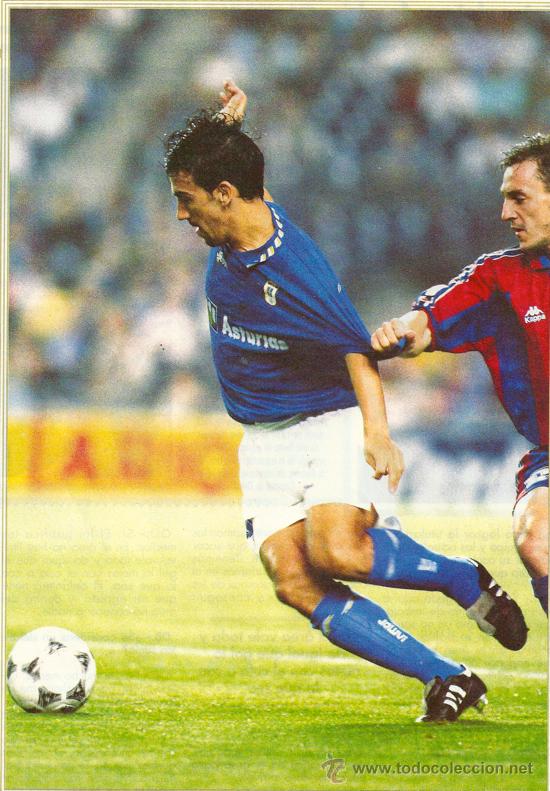 Sports collectibles: REAL OVIEDO: Minip&oacute;ster de OLI. A&ntilde;os 90