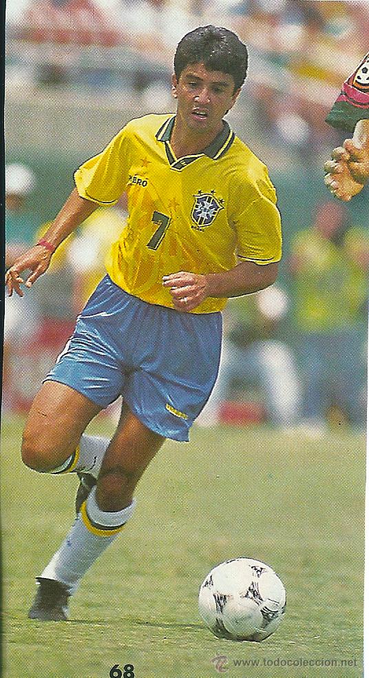 Sports collectibles: SELECCI&Oacute;N DE F&Uacute;TBOL DE BRASIL: Recorte de BEBETO