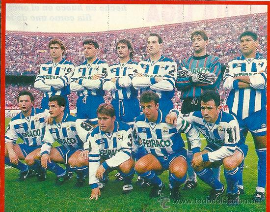 Collezionismo sportivo: DEPORTIVO DE LA CORU&Ntilde;A: Recorte de la temporada 94-95
