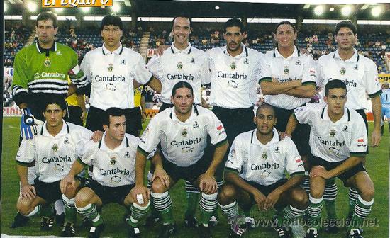 Colecionismo desportivo: RACING DE SANTANDER: Recorte del a&ntilde;o 2000, aproximadamente