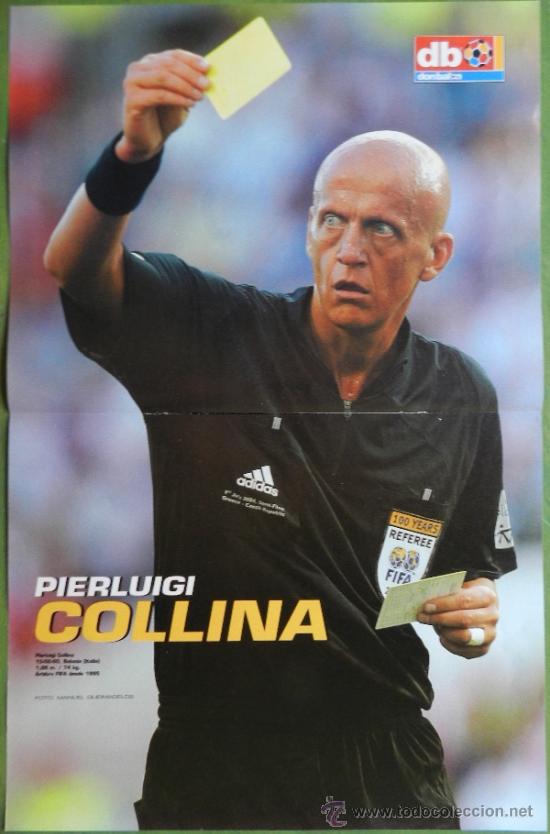 Sammelleidenschaft Sport: POSTER PIERLUIGI COLLINA ARBITRO - REVISTA DON BALON -