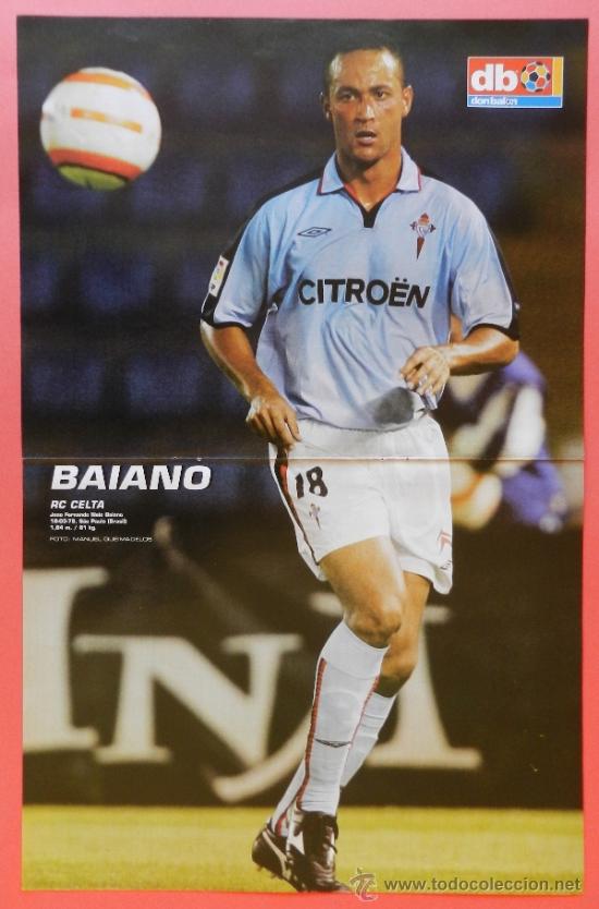 Sammelleidenschaft Sport: POSTER BAIANO (RC CELTA DE VIGO) 05/06 - REVISTA DON BALON LIGA 2005/2006 FUTBOL -