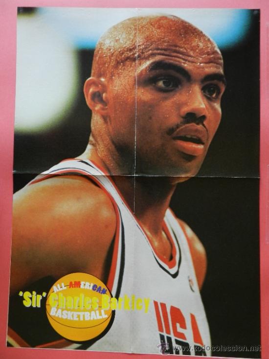 Collectionnisme sportif: POSTER GRANDE CHARLES BARKLEY (USA) - NBA BASKET BALONCESTO -