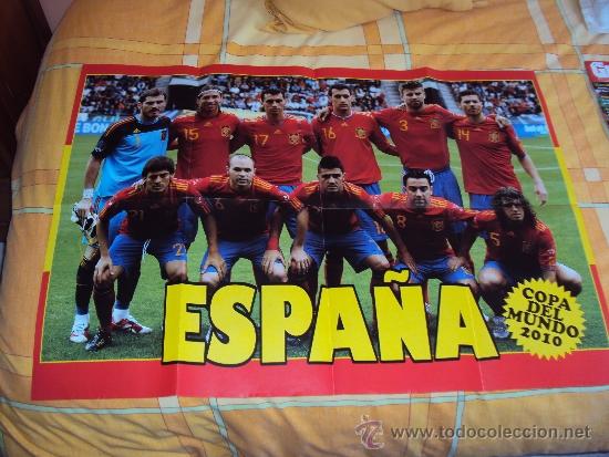 Collectionnisme sportif: Espa&ntilde;a. Copa del Mundo 2010