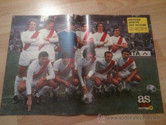 Poster De La Plantilla Del Rayo Vallecano - As - Comprar Carteles De ...