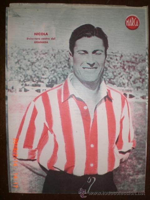 Coleccionismo deportivo: ANTIGUA LAMINA DE MARCA - NICOLA DEL GRANADA