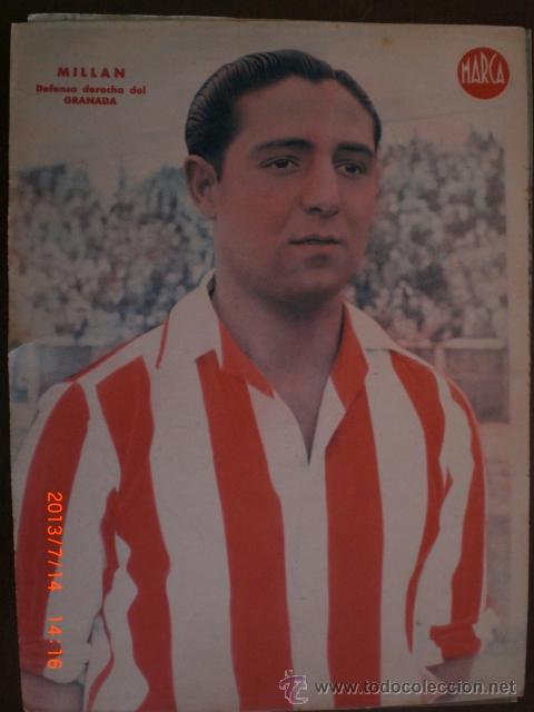 Coleccionismo deportivo: ANTIGUA LAMINA DE MARCA - MILLAN DEL GRANADA