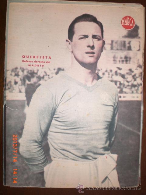 Collezionismo sportivo: ANTIGUA LAMINA DE MARCA - QUEREJETA DEL MADRID