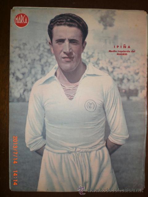 Collezionismo sportivo: ANTIGUA LAMINA DE MARCA - IPI&Ntilde;A DEL MADRID