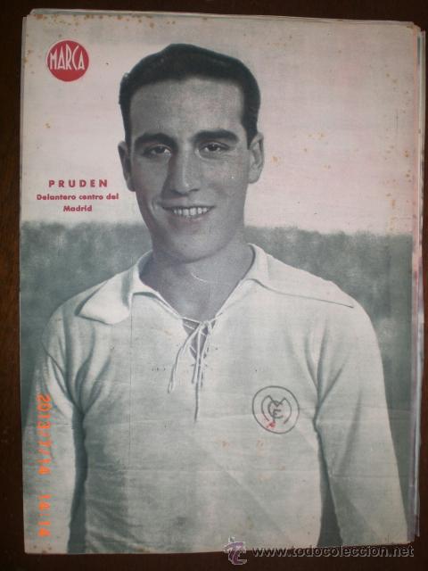 Collezionismo sportivo: ANTIGUA LAMINA DE MARCA - PRUDEN DEL MADRID
