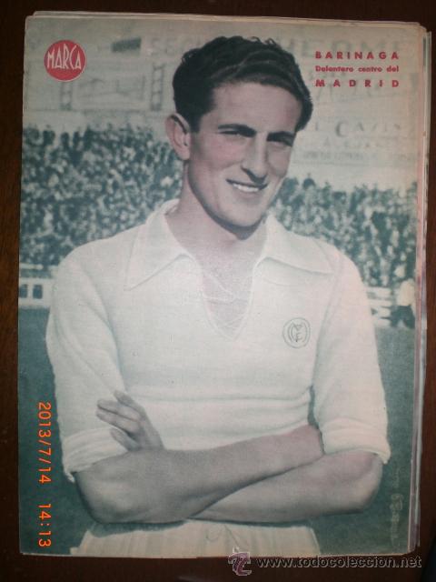 Collezionismo sportivo: ANTIGUA LAMINA DE MARCA - BARINAGA DEL MADRID