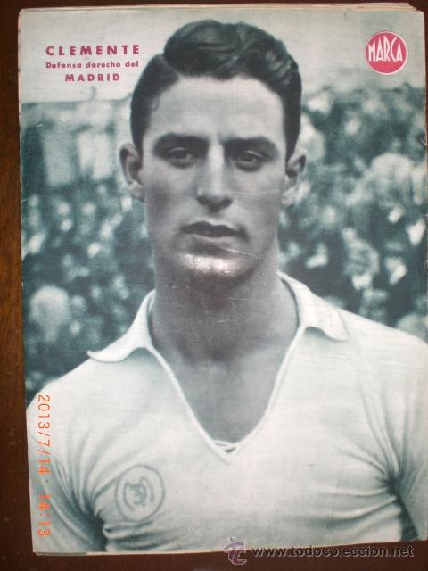 Collezionismo sportivo: ANTIGUA LAMINA DE MARCA - CLEMENTE DEL MADRID