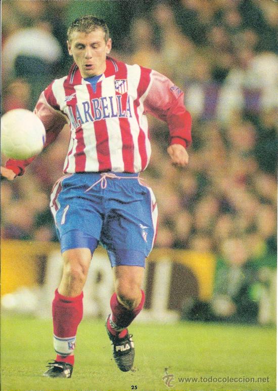 Coleccionismo deportivo: ATL&Eacute;TICO DE MADRID: Minip&oacute;ster de JUGOVIC. 1997