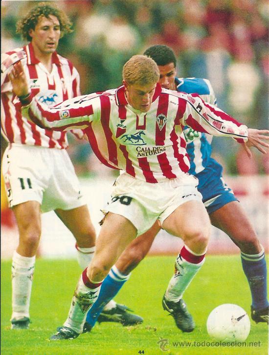 Collezionismo sportivo: REAL SPORTING DE GIJ&Oacute;N: Minip&oacute;ster de SERGIO FERN&Aacute;NDEZ. 1997