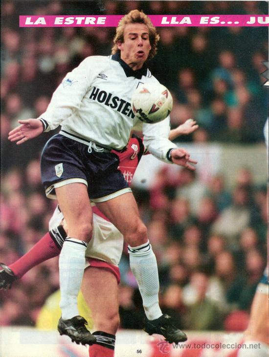 Collezionismo sportivo: TOTEMHAM HOTSPURS ( THE SPURS ) : Minip&oacute;ster de JURGEN KLINSMAN. 1997