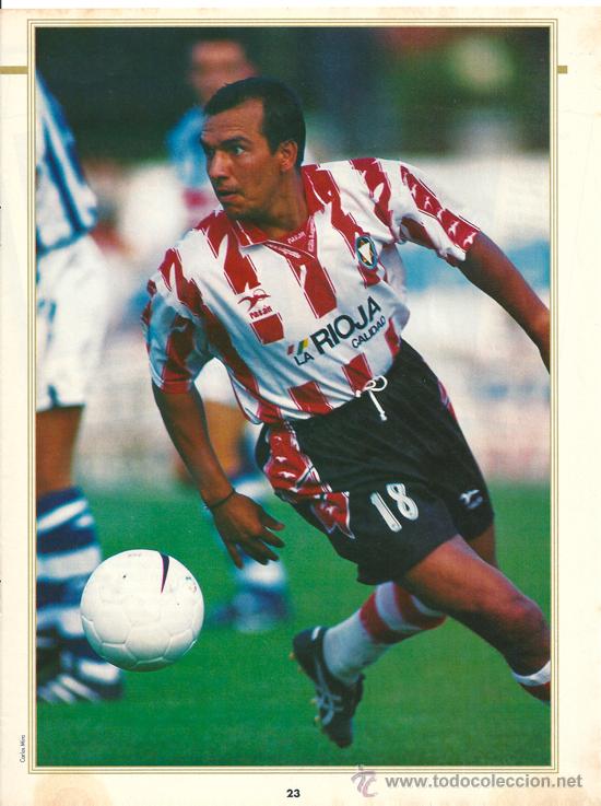 Collezionismo sportivo: CLUB DEPORTIVO LOGRO&Ntilde;&Eacute;S: Minip&oacute;ster de RUB&Eacute;N SOSA. 1996