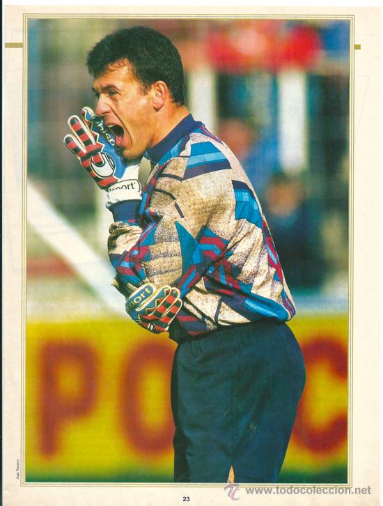 Collezionismo sportivo: DEPORTIVO DE LA CORU&Ntilde;A: Minip&oacute;ster de Paco LIA&Ntilde;O. 1996