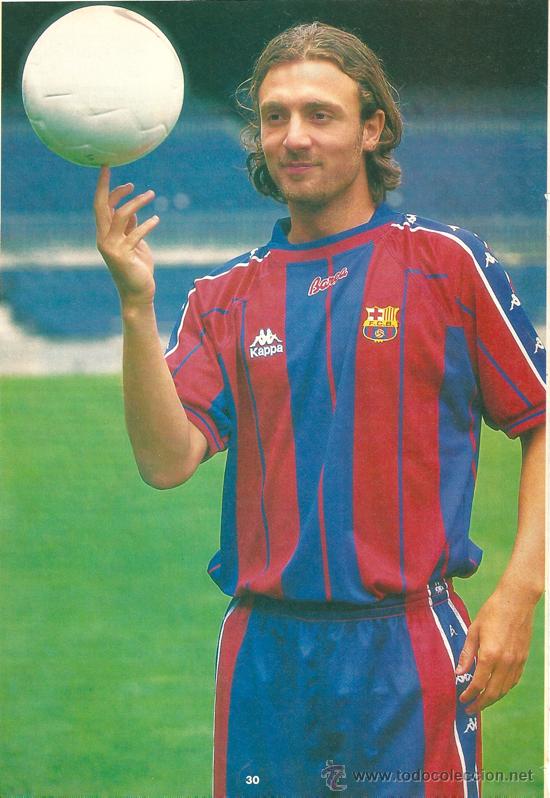 Coleccionismo deportivo: BAR&Ccedil;A: Minip&oacute;ster de DUGARRY. 1997 - Foto 1