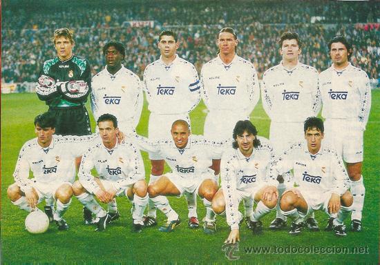 Sammelleidenschaft Sport: REAL MADRID: Recorte de la temporada 96-97