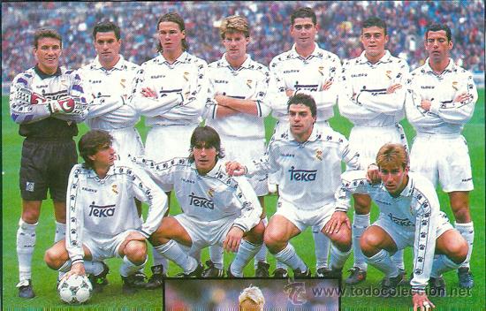 Sammelleidenschaft Sport: REAL MADRID: Recorte de la temporada 95-96
