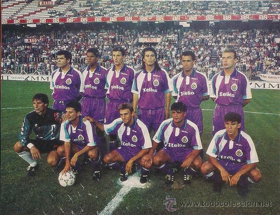 Sammelleidenschaft Sport: REAL VALLADOLID: Recorte de la temporada 93-94