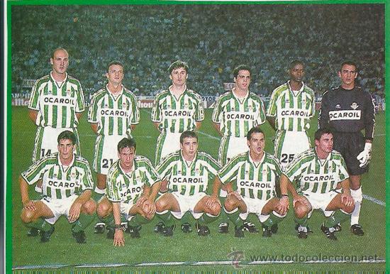 Sammelleidenschaft Sport: REAL BETIS BALOMPI&Eacute;: Recorte de mediados de los a&ntilde;os 90
