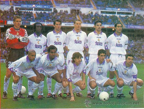 Sammelleidenschaft Sport: REAL MADRID: Recorte de la temporada 97-98