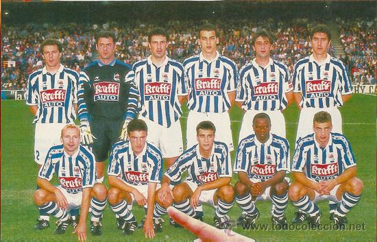 Sammelleidenschaft Sport: REAL SOCIEDAD: Recorte de los &uacute;ltimos a&ntilde;os 90
