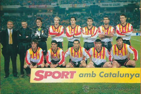 Sammelleidenschaft Sport: SELECCI&Oacute;N DE F&Uacute;TBOL DE CATALU&Ntilde;A: Recorte de los &uacute;ltimos a&ntilde;os 90