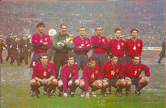 Sammelleidenschaft Sport: SELECCI&Oacute;N ESPA&Ntilde;OLA DE F&Uacute;TBOL: Recorte de 1998