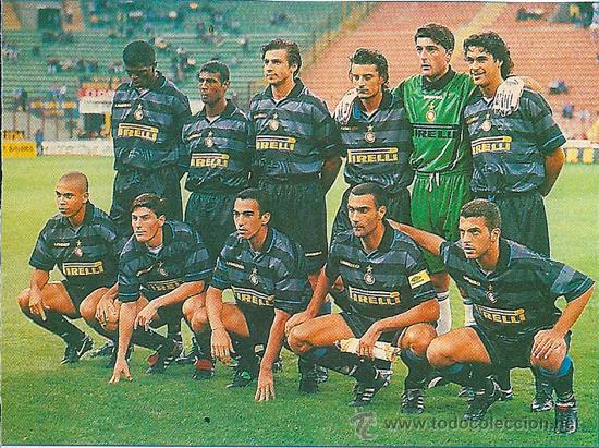 Sammelleidenschaft Sport: INTERNAZIONALE DE MIL&Aacute;N ( INTER ): Recorte de finales de los a&ntilde;os 90