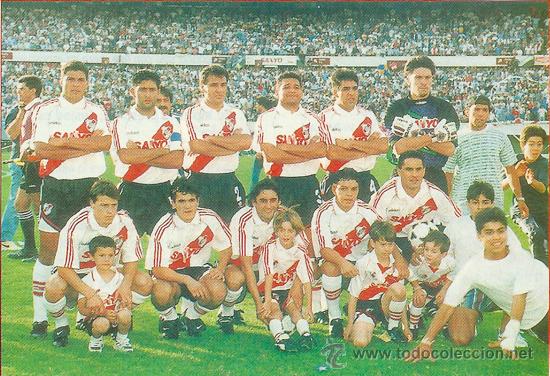 Sammelleidenschaft Sport: RIVER PLATE: Recorte de 1995