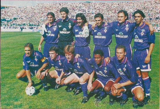 Collezionismo sportivo: A.C. FIORENTINA: Recorte de finales de los a&ntilde;os 90