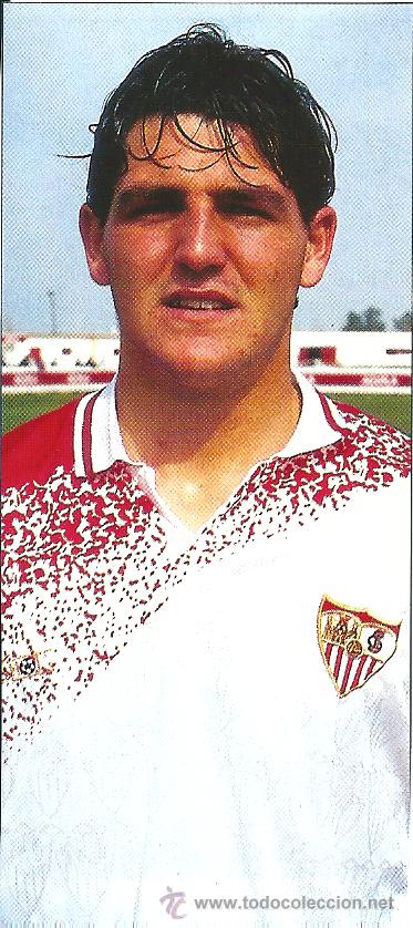 Collezionismo sportivo: SEVILLA CF: Recorte de YORDI. Mediados de los a&ntilde;os 90