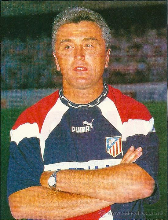 Collezionismo sportivo: ATL&Eacute;TICO DE MADRID: Recorte del entrenador RADOMIR ANTIC. Mediados de los a&ntilde;os 90