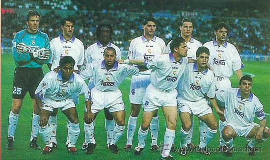 Collezionismo sportivo: REAL MADRID: Recorte de la temporada 97-98